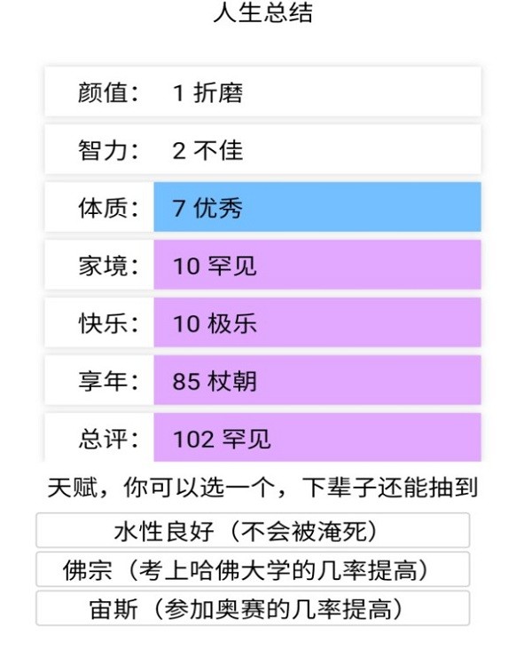 人生重来模拟器在线版本