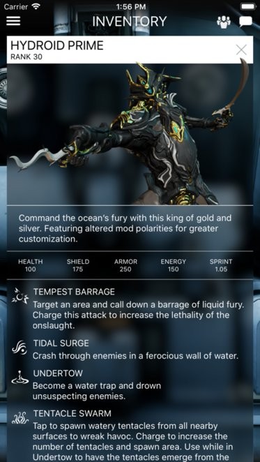 星际战甲app掌上助手(warframe companion)