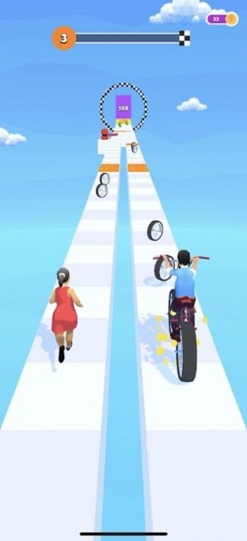 情侣自行车游戏(couples bike)