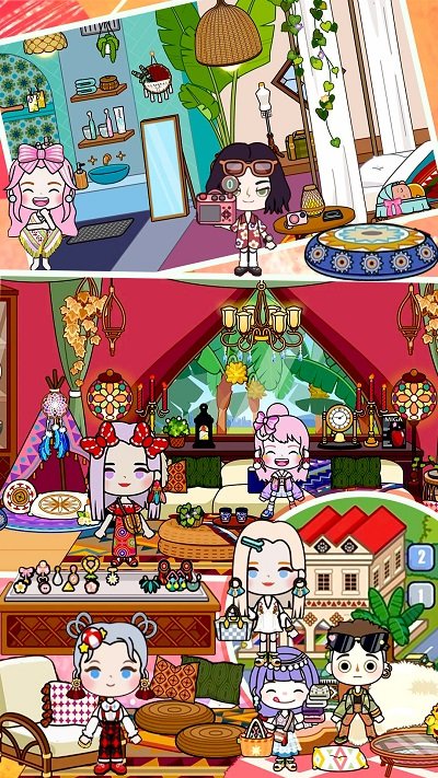 儿童建造房子游戏