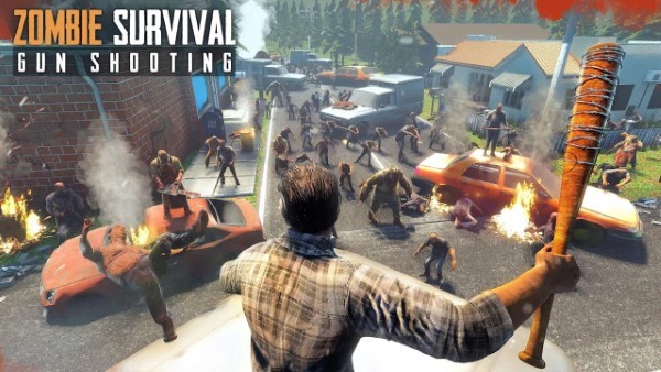 僵尸生存枪杀游戏(zombie survival gun shooting)