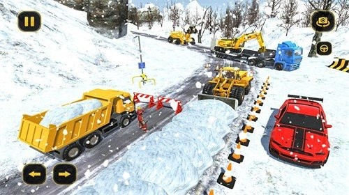 雪地货车模拟运输手机版