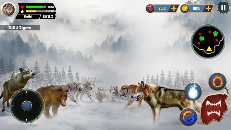 森林孤狼模拟器手机版