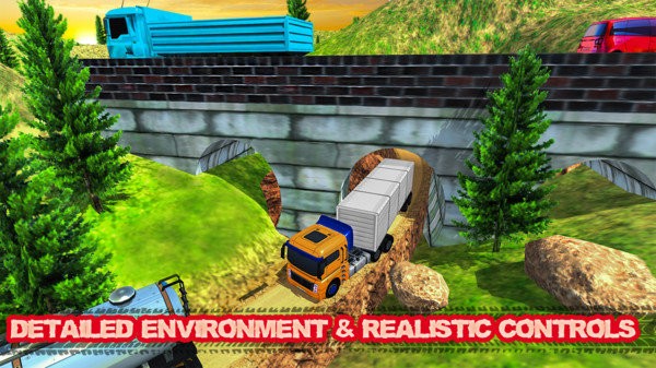 重型卡车建材运输模拟手机版