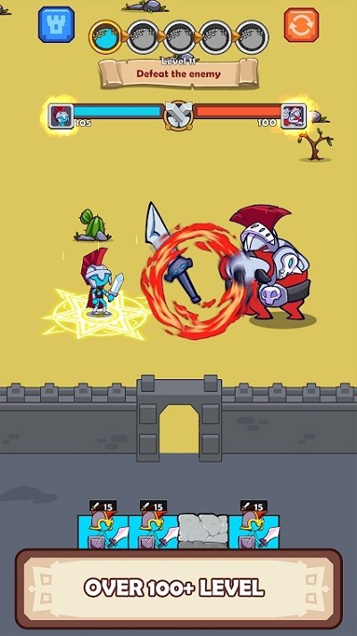 火柴人艺术战争手机版(Art of War: Stick)