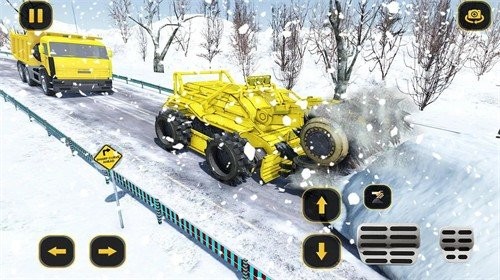 雪地货车模拟运输手机版