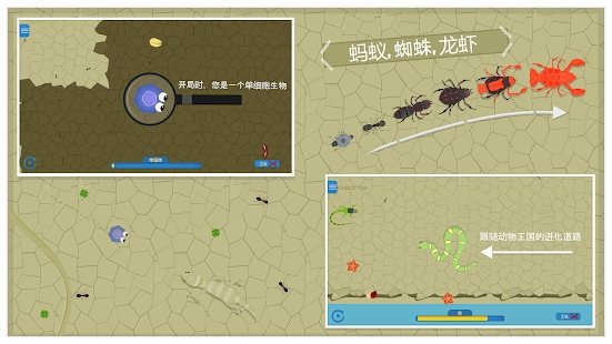 动物进化游戏混种孢子突变手机版