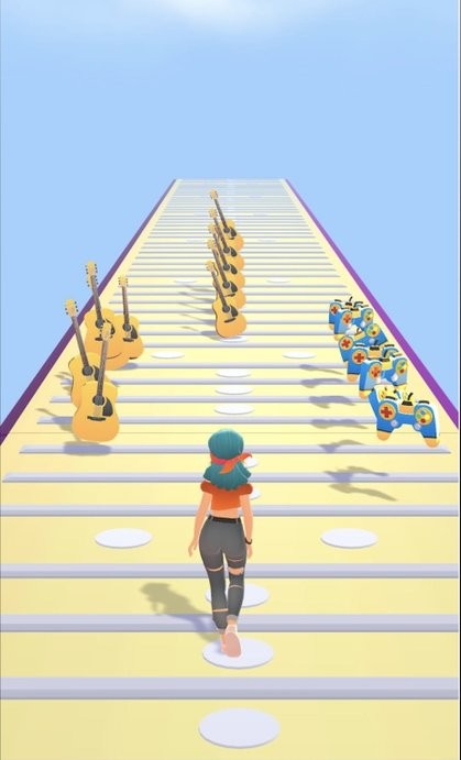 流行偶像跑酷小游戏(idol run)