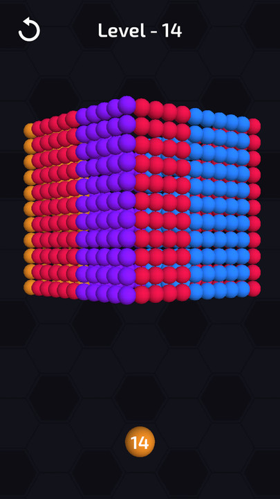 彩球填色3d游戏