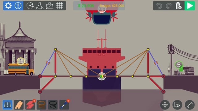 捣蛋桥小游戏