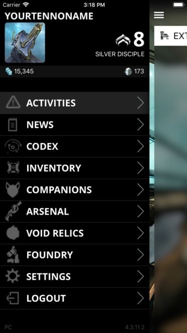星际战甲app掌上助手(warframe companion)