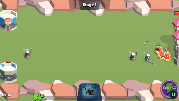 王国战争空闲城堡防御游戏