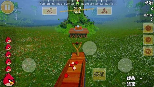 愤怒的小鸟3d版手游(Angry Birds 3d)
