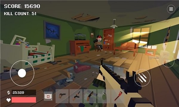 像素僵尸狙击手游戏(pixel zombie shooter)