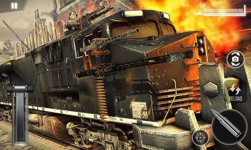 二战生存战役游戏(ww2 army train shooter)