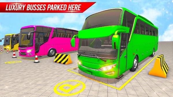 超级英雄巴士停车场游戏(super hero bus parking)