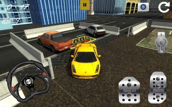 3D自动泊车游戏