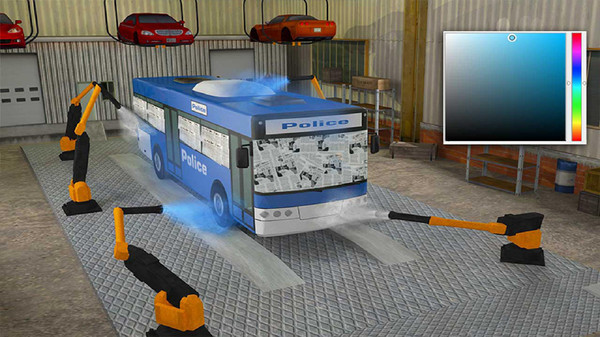 警车服务模拟器游戏