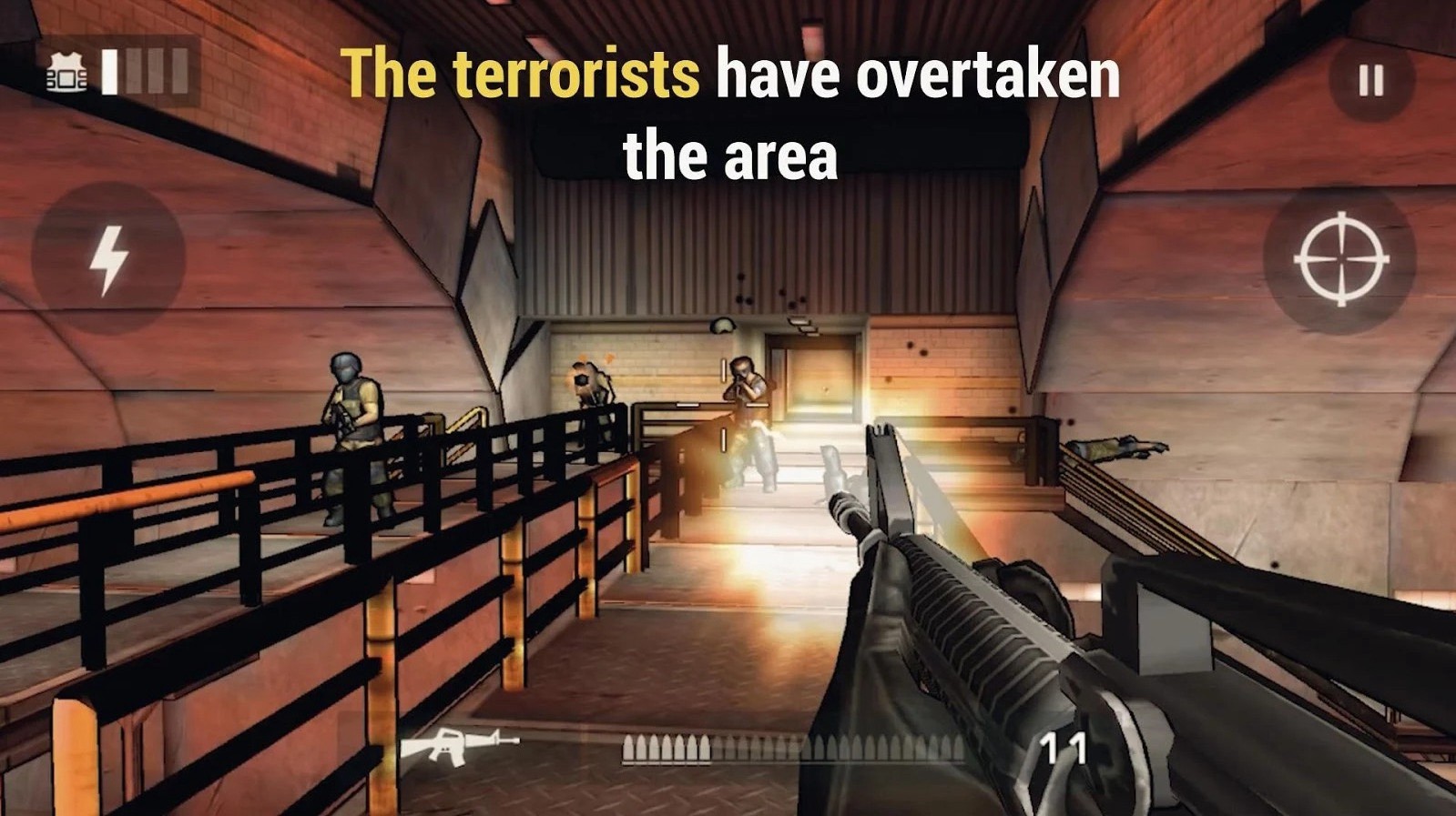 枪狙击手反恐战争无限金币版(gun)
