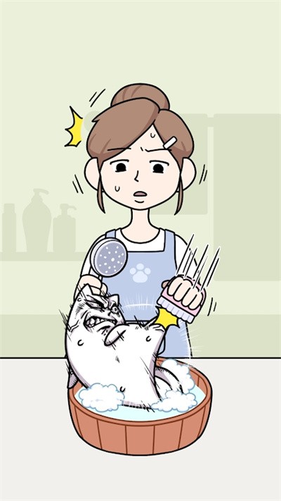 朕不想洗澡游戏(catnowash)