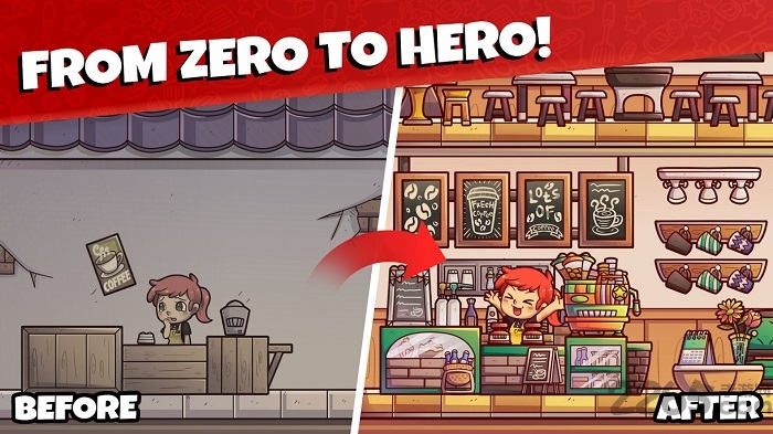 自己的咖啡店游戏中文版(Own Coffee Shop)