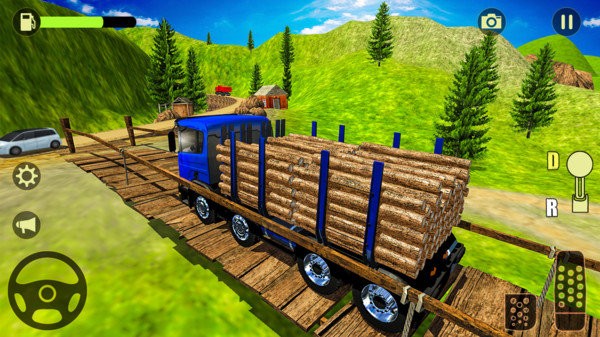 重型卡车建材运输模拟手机版