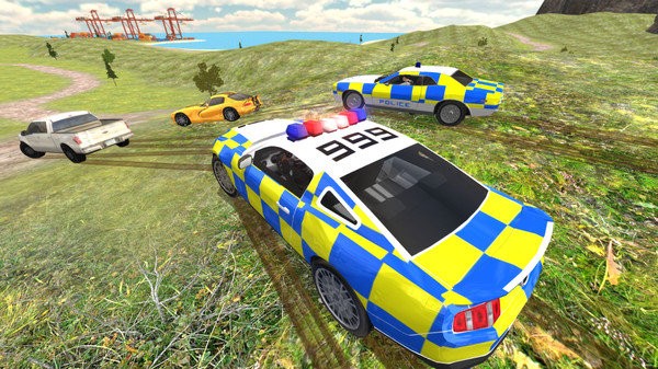 警车驾驶街头赛车游戏