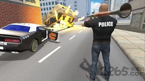 警察与僵尸游戏