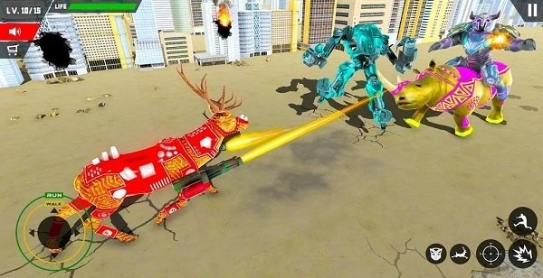 真实鹿机器人猎杀游戏(real deer robot hunting ro)
