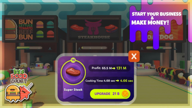 闲置的美食街最新版