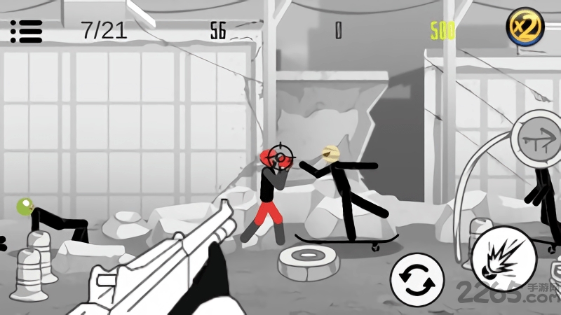 火柴人士兵游戏