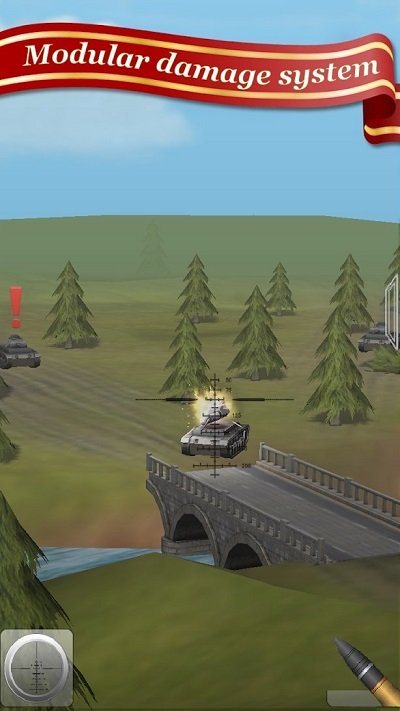 炮兵摧毁坦克中文版