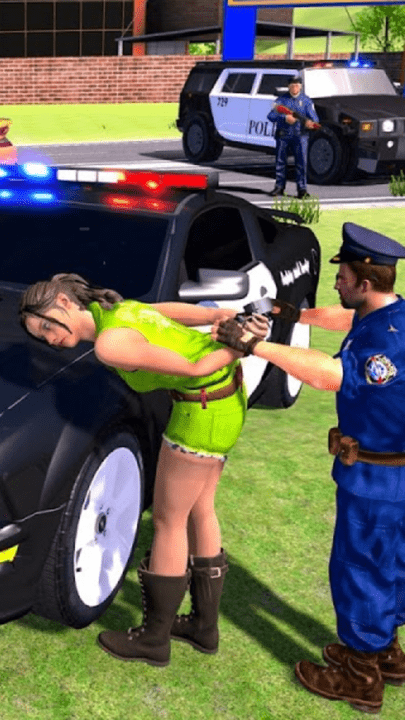 警车模拟器追捕行动手机游戏