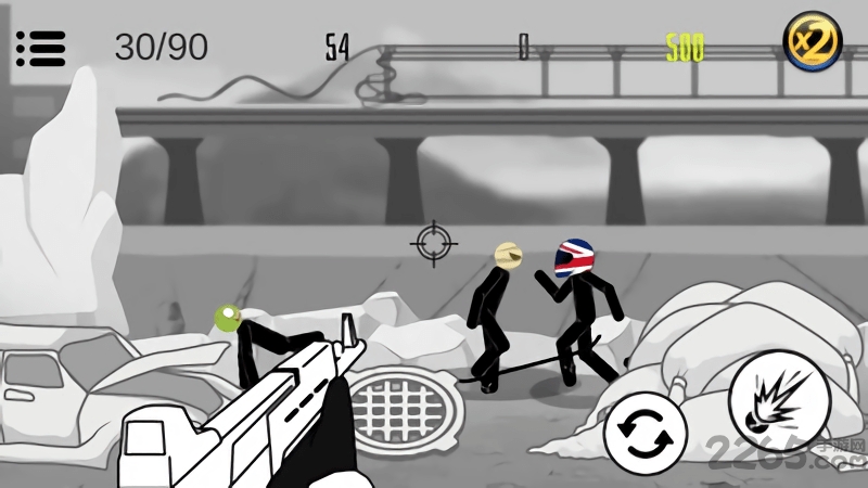 火柴人士兵游戏