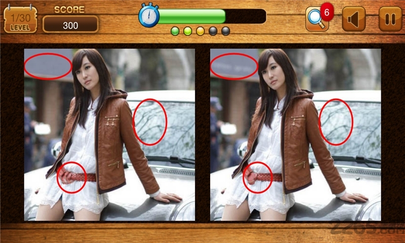 大家来找茬美女篇(Find Differences)