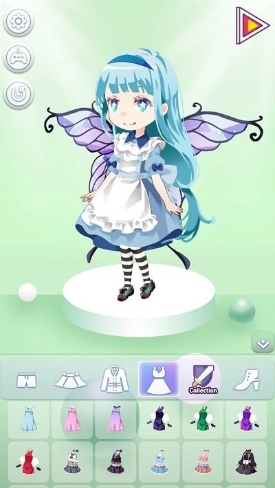 女孩明星装扮游戏
