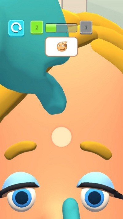 挤爆痘痘小游戏