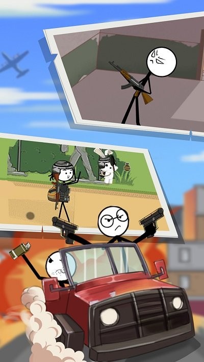 火柴人吃鸡日记6最新版