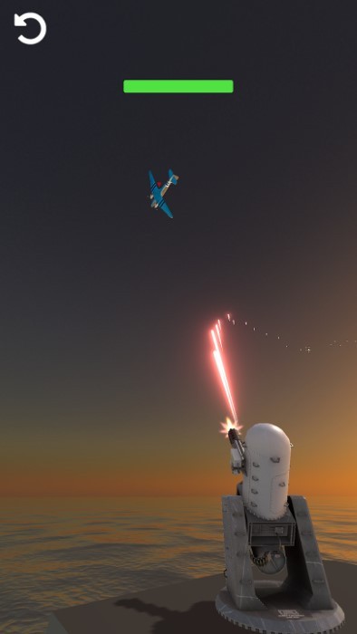 近战防空炮模拟器游戏