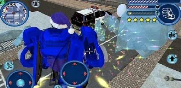 冬季机器人英雄3d游戏
