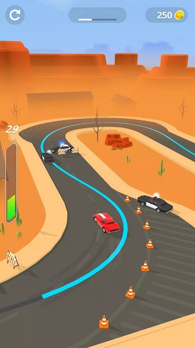 警车极限漂移游戏 警车极限漂移手机版下载