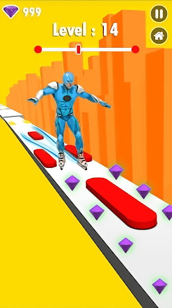 超级英雄滑冰游戏(superhero sky roller)