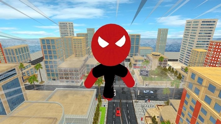 蜘蛛火柴人城市战斗3d游戏(spider stickman)