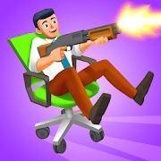 办公椅打僵尸手机版(shooty wheels)