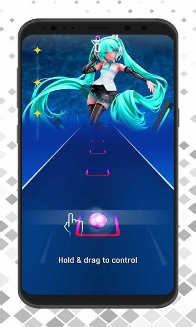初音未来节奏跳跃游戏(miku tiles hop)
