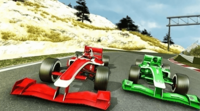汽车方程式赛车游戏