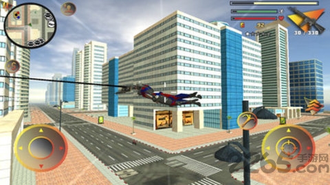 城市蜘蛛侠英雄3d游戏