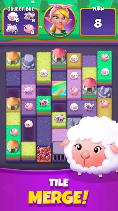合并农场动物救援游戏(merge farm)