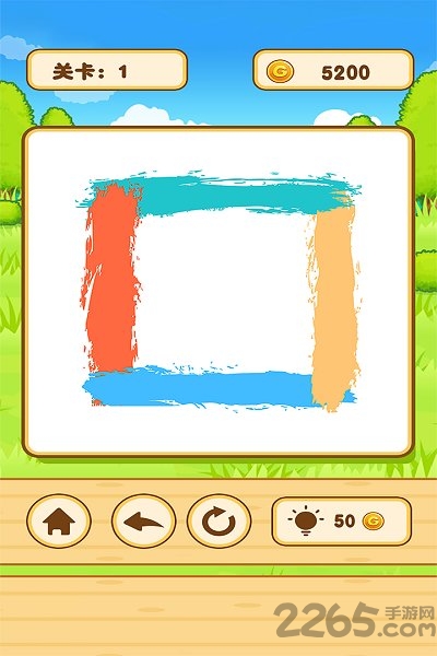 一笔画益智闯关游戏