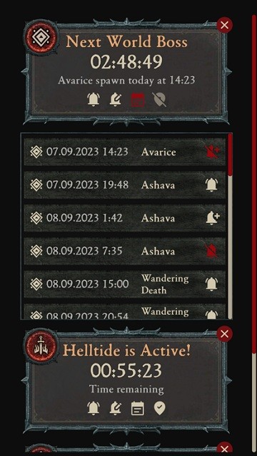 D4 Events Time Tracker官方版